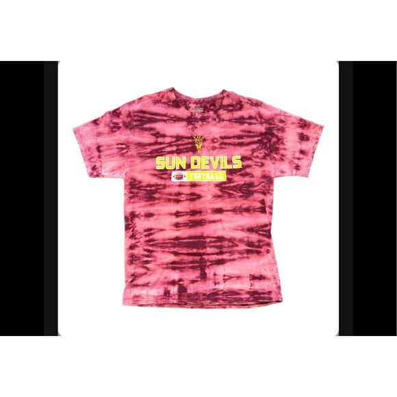 Arizona State Sun Devils Football Tie-Dye Tee - Picture 1 of 3
